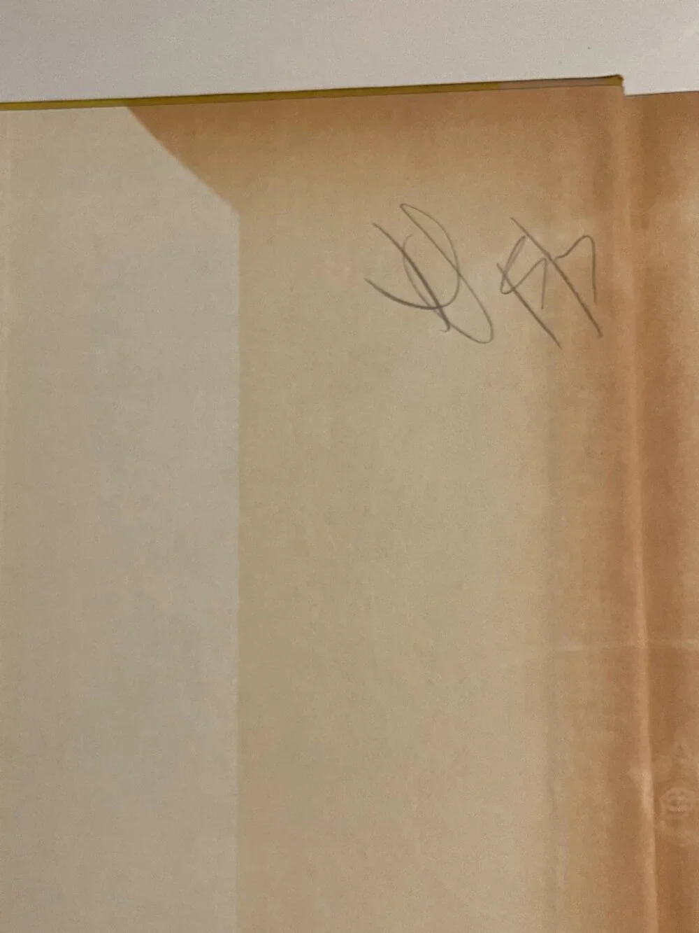 The Tattooed Sailor Book Andre Francois (1953) Possible Signature